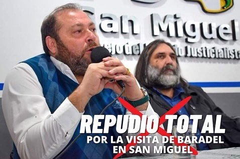miguelnietosm's tweet image. Desde el PRO de San Miguel repudiamos la visita de Baradel a San Miguel,  este tipo de personajes nefastos es el responsable del NO futuro de nuestros pibes.

#repudiototal 
@AlexCampbellOK @cristianritondo @mariuvidal @sanmiguelprook