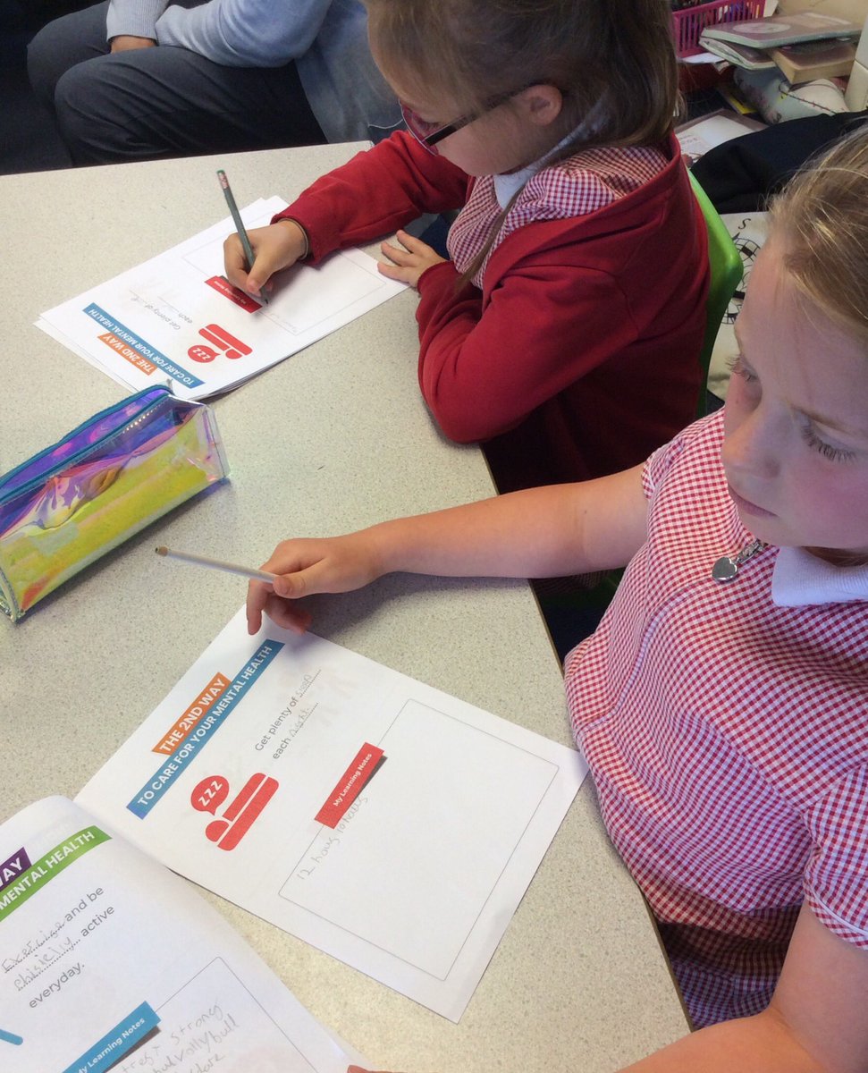This morning, Year 3 have been continuing their ‘Mental Health Champion Kickstarter’ course! We are really enjoying learning new ways to improve our #healthandwellbeing and developing our understanding of our own mental health. <a href="/stjs_staveley/">Saint Joseph's</a>