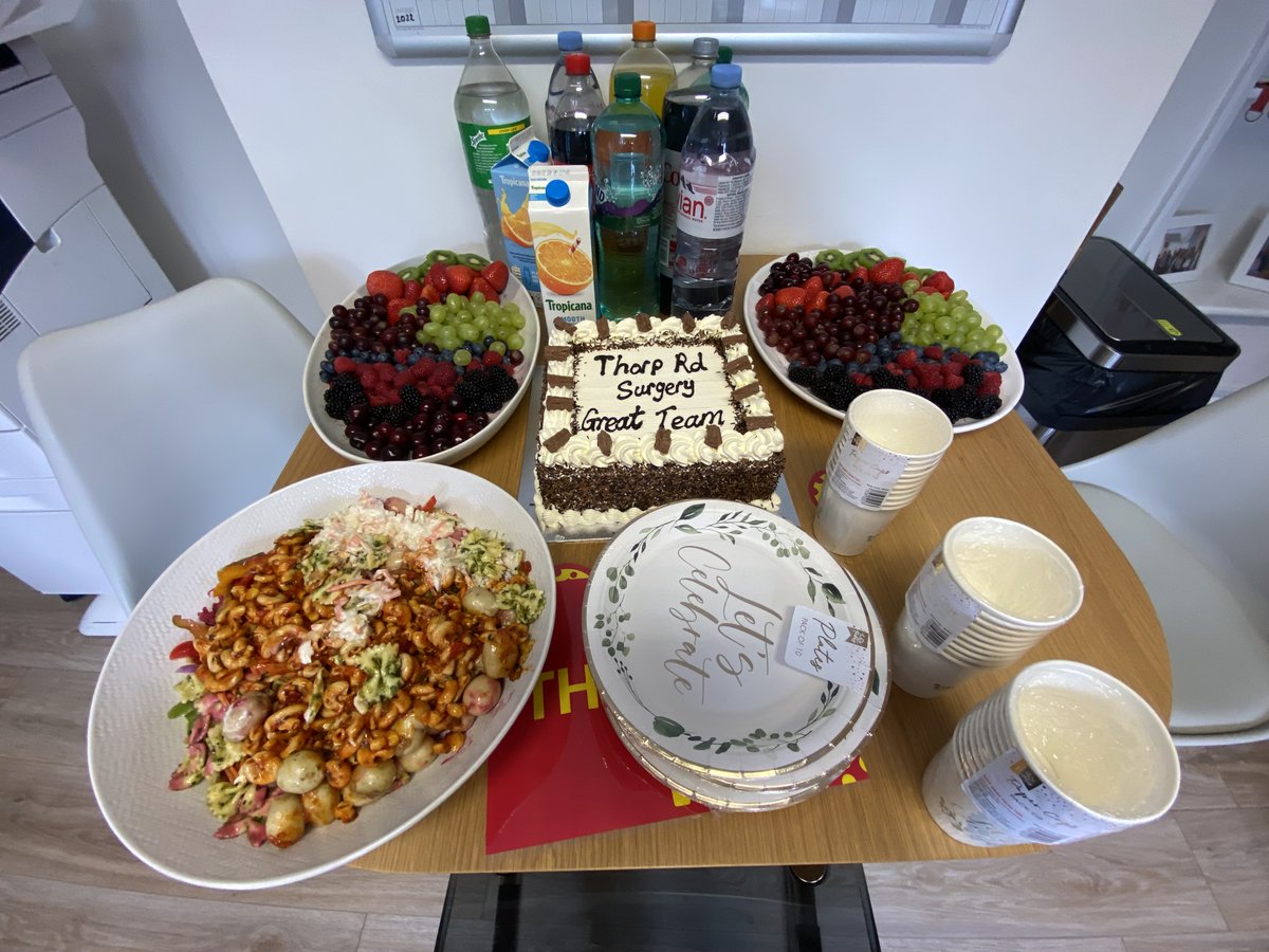 Our amazing management team organised a fabulous lunch for staff to say #thankyou for all the team’s hard work! While we had to stagger attendance to stay COVID-safe &amp; keep the practice running, it was a much-appreciated gesture, and we thoroughly enjoyed every bite!  #DreamTeam
