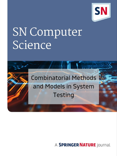 <a href="/SpringerNature/">Springer Nature</a> Computer Science has a new section: Combinatorial Methods and Models in System Testing  with Dimitris E. Simos <a href="/dsimos/">Dimitris E. Simos</a> (MATRIS Research Group at SBA Research, Austria Graz University of Technology, Austria) as the lead section editor.