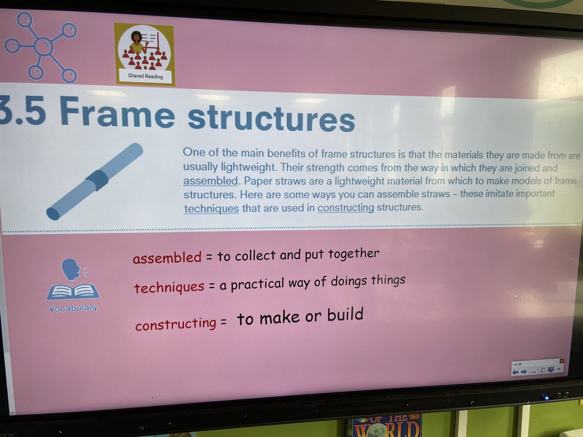 Chess_WPA's tweet photo. Great knowledge being learnt in our final segment of our pathways which is a DT project in making Frame Structures where we will create a kite in the next few days. Today we learnt all about the technical side of structures! #WatersideDT https://t.co/q3LvQm0OVr