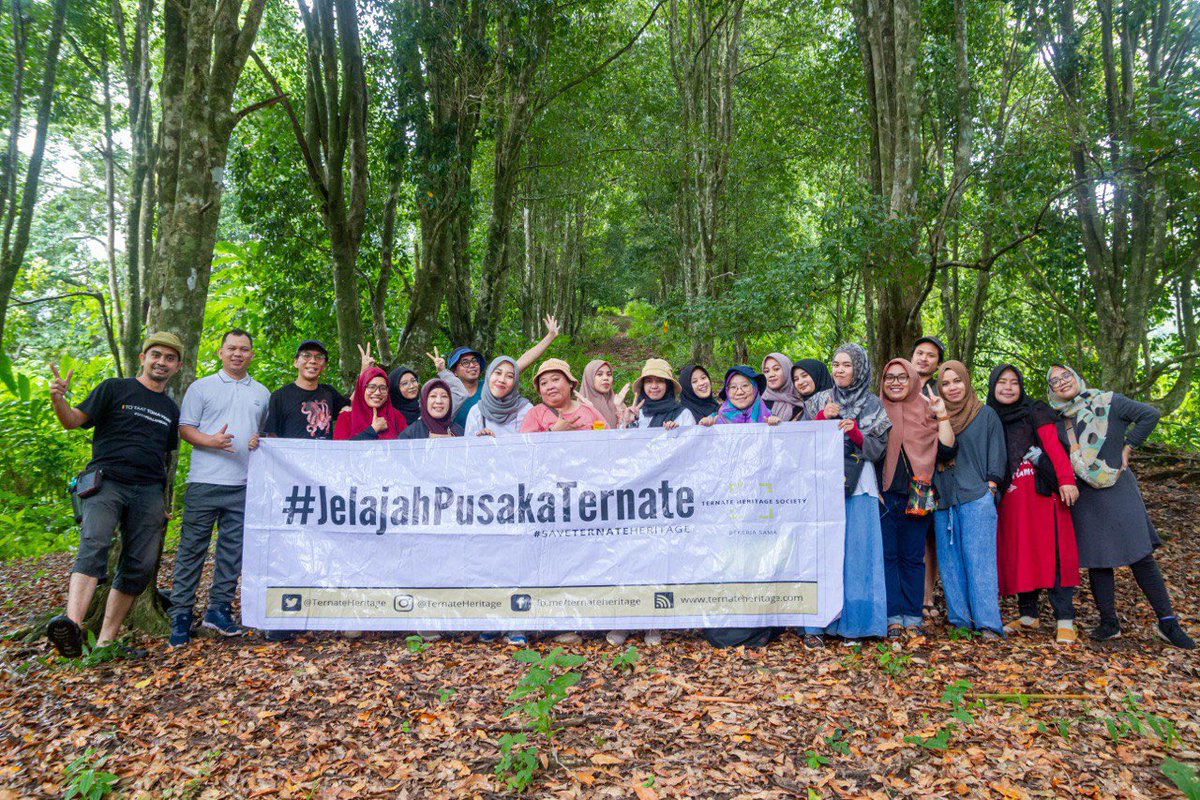 Serunya menjelajahi dan belajar langsung di Hutan-Kebun Jantungnya Negeri Rempah : Ternate  #TheSpiceIslands bersama <a href="/TernateHeritage/">Ternate Heritage</a> &amp; CAGS #SaveTernateHeritage #Ternatetoday 03-07-2022