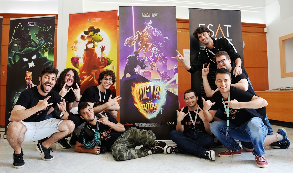 🎸 Tráiler MetälBörn. #Videojuego desarrollado por alumnos de <a href="/ESAT_Valencia/">ESAT</a>  2021 2022.
👉Género: First Person Shooter
👉 Pronto en <a href="/Steam/">Steam</a> 
<a href="/MetalBorn/">Metal Born</a> <a href="/BerkleeCollege/">Berklee College of Music</a> 

youtu.be/Kx1jf7CQZn0