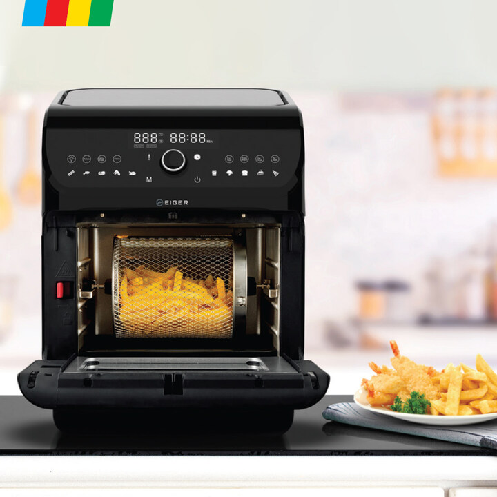 Makro_SA's tweet photo. Enjoy the taste of healthy and nutritious dishes with the Eiger 12-litre Aria Digital Air Fryer. This innovation is yours for just R1999 each, giving you #MakroSavings of R700:
https://t.co/ZYsjQwtiSB
#EigerLiving #ExperienceQuality https://t.co/hJ1ugr3bnr