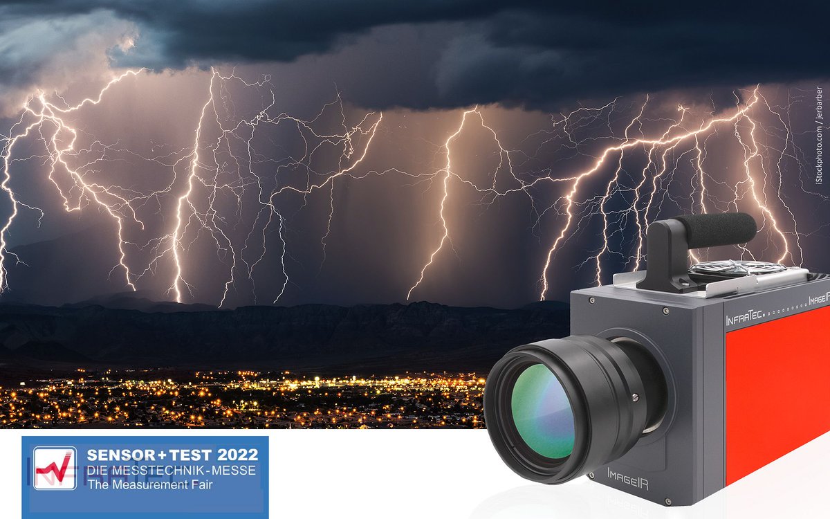 DirkSchaar's tweet photo. SENSOR+TEST 2022: Mit der #Kameraserien ImageIR 8300 hs keinen Moment verpassen: Mit über 1.000 Hz High-Speed-#Thermografie von #Infratec in voller Auflösung. Mehr lesen: https://t.co/DWfzKqpqep

@sensorplustest #sensortest https://t.co/2NW1COKICl