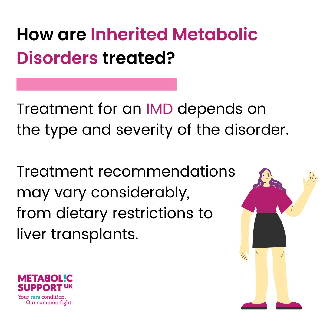 RareBeacon's tweet photo. Now that you know how #MetabolicDisorders are diagnosed, learn how they are treated!

#MetabolicDisordersAwarenessWeek

@MetabolicSuppUK https://t.co/4hICFnmzec
