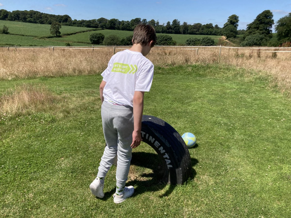AllMoveChris's tweet photo. FOOOORE! β½οΈβ³οΈ
Glorious afternoon spent with Ellen Tinkham School at @devonactivity βοΈ
Foot golf AND archery on offer for their #AllMove participants! π―
Getting out and using local facilities is incredibly important to these young people π
#LetsGetActive
@mencap_charity https://t.co/iAxEliFRcw
