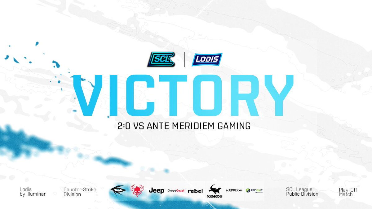 Wygrywamy 2:0 i gramy dalej! 

<a href="/scleague_net/">SCL.GG</a> | #CSGO | vs <a href="/MeridiemGaming/">Ante Meridiem Gaming</a>