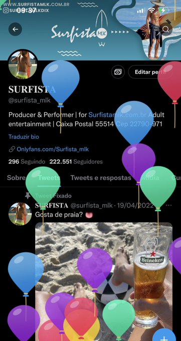 Sobe os balões 🎈🥳

Eu quero comemorar de um jeito especial, quero fazer uma ação junto com vocês, estou