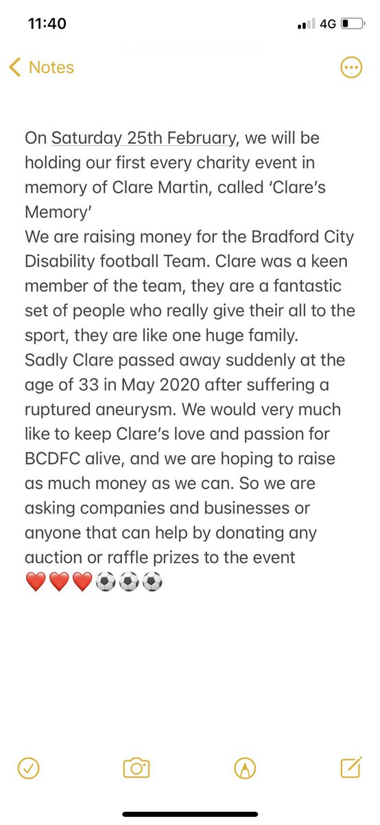 Bradford City Disability FC tweet media