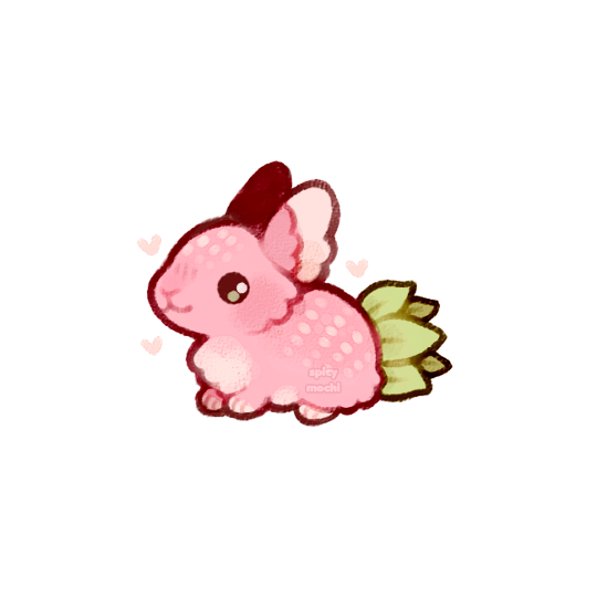 strawberry bunny 🍓