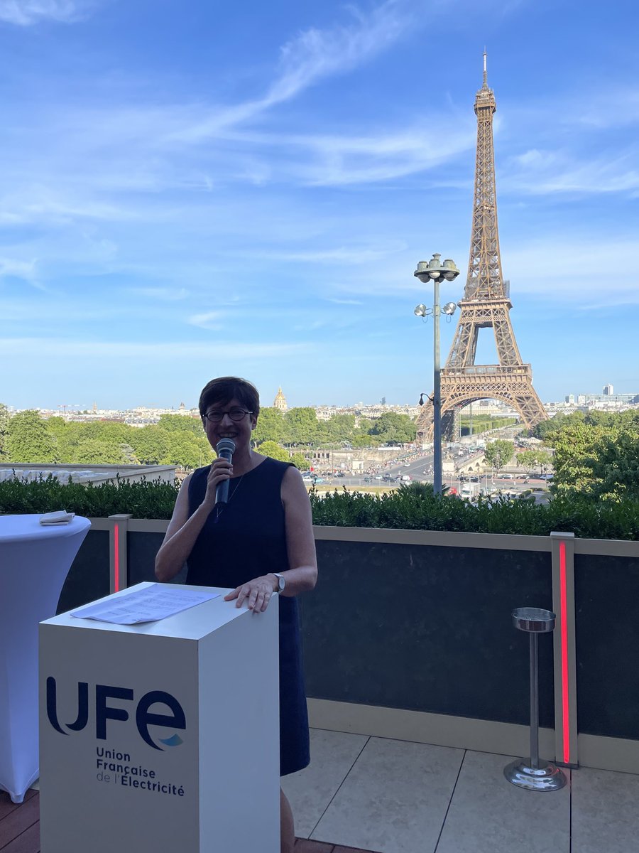 Cocktail de l’<a href="/ufelectricite/">Union Française de l'Electricité</a>  et intervention de sa présidente sur les enjeux énergétiques qui nous attendent