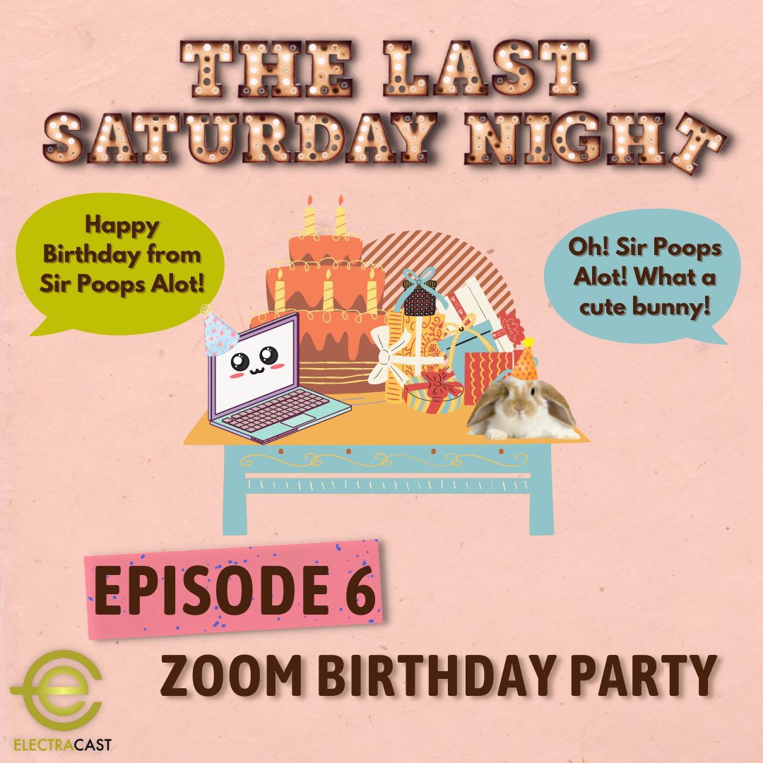 We’re excited to share Episode 6 with you!  Please enjoy and share with friends and let's get this zoom party going! 😁 
#tbt #TheLastSaturdayNight #Electracast #podcast #podernfamily #podcast #funny #chill #funnystuff #kindafunny #justinroiland #podcasts #comedylovers #lockdown