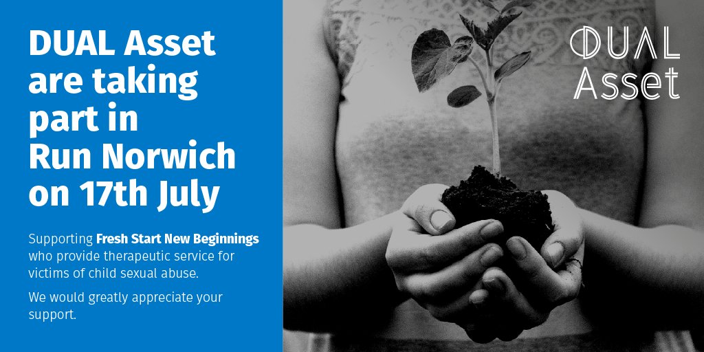 Team members from our Norwich branch have decided to participate in Run Norwich for @FreshStartNB. FSNB supports children and young people under 18 and their families who have been sexually abused in Suffolk and Norfolk area. Donate now at bit.ly/3yY4bEt