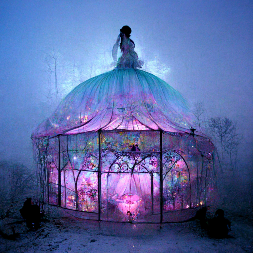 slimeycryptid's tweet photo. Been taking a break from Twitter while I jam with AI - working on different concepts and figuring out what I want to do with it all. Open to suggestions! #MidJourney #aiartcommunity #augmentingcreativity #fairyangels https://t.co/uASbnFc6eP