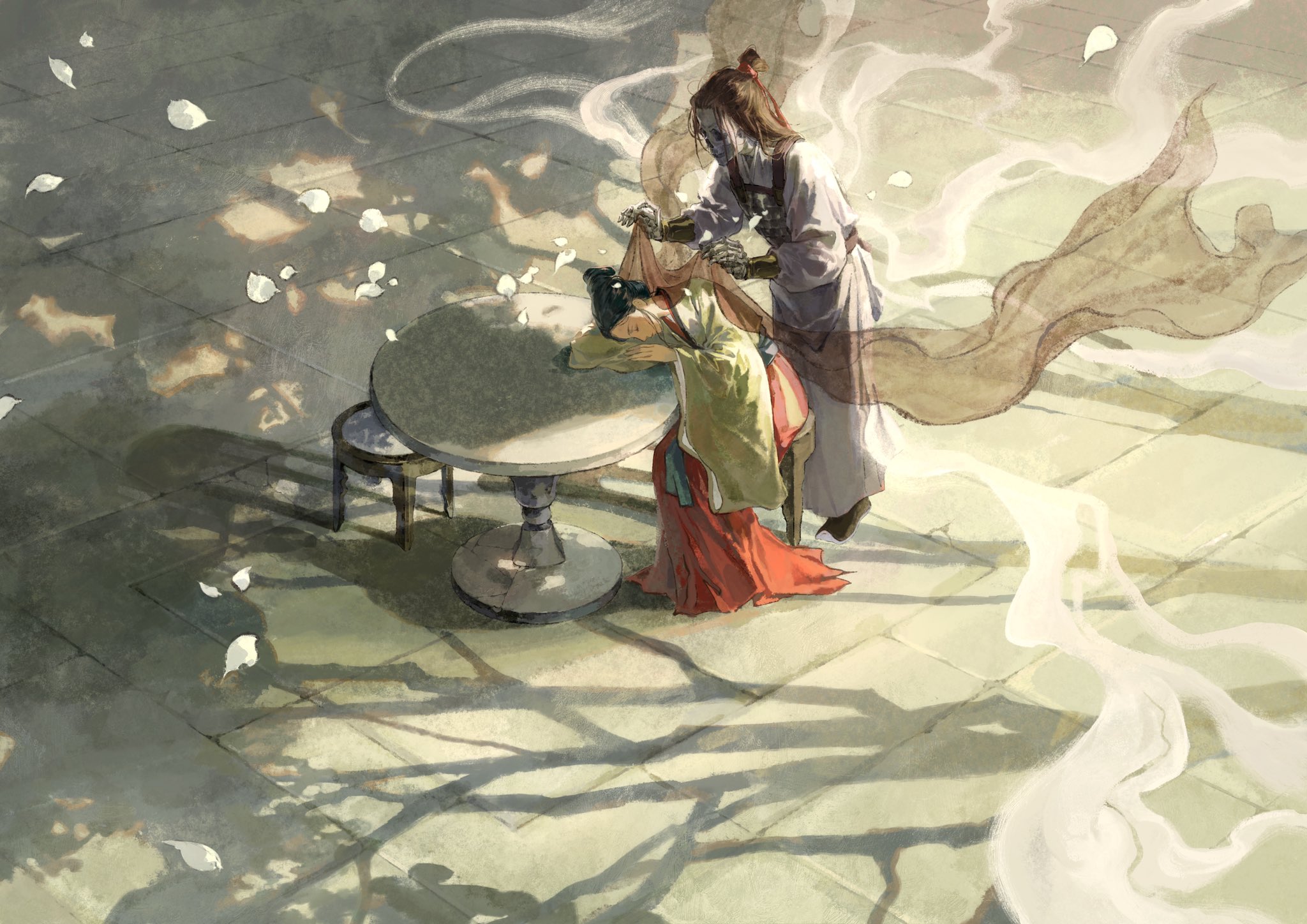 祈荷 on Twitter "The Love’s Dream “可怜无定河边骨,犹是春闺梦里人” https//t.co