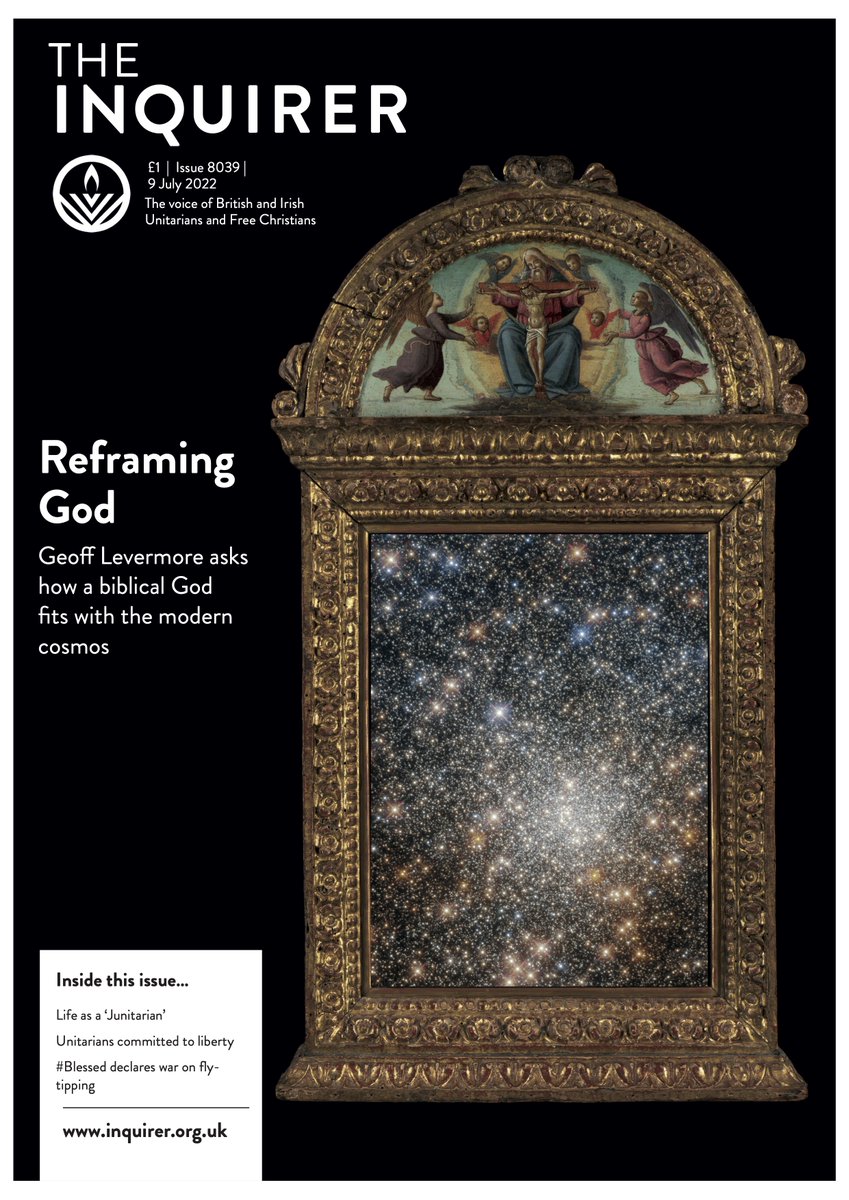 Can a biblical God and modern knowledge of the cosmos coexist? #Unitarian #UUA
Download it here: inquirer.org.uk/pages/samples and circulate amongst your networks. 
Or, subscribe and join the conversation: inquirer.org.uk/pages/subscribe
