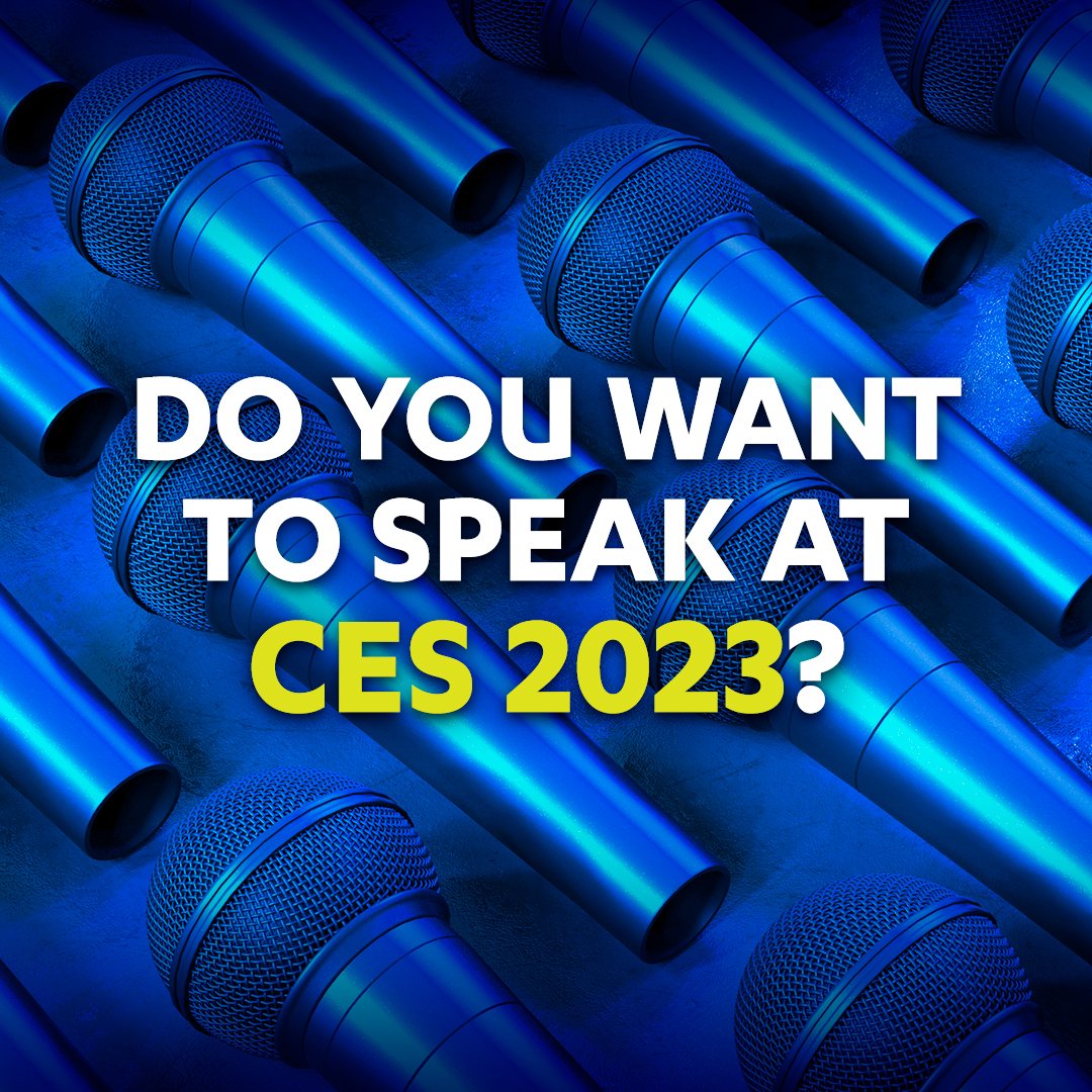 CES's tweet photo. Have something to say? If so, we want you to join us at CES! https://t.co/gutJ0j6YKN https://t.co/yfOmuEOR3G