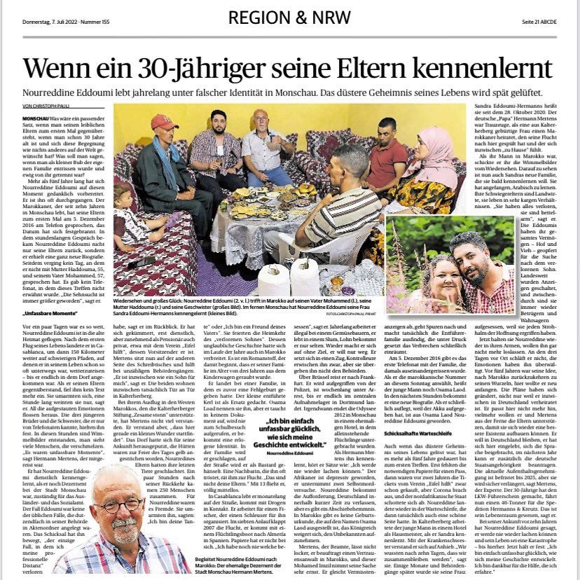 Vielen Dank an @aachenerzeitung für den tollen Artikel❤️

Wir danken der Redaktion für die Freigabe zur Veröffentlichung. 

#eifelhilft #eifel #nordeifel #roetgen #monschau #simmerath #aachenerzeitung #aachen