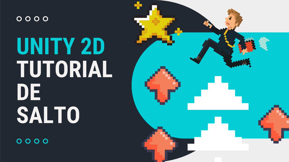 frogames_sl's tweet photo. 🎥 Nuevo vídeo en el canal de #Unity 🎥
#Tutorial Unity | Salto para #videojuego #2D
¡Empieza así tu camino para convertirte en #indiedev!
¡Suscribete al canal #madewithunity #unitycertifiedinstructor!
👇👇👇👇
https://t.co/MbU9B7N0Ox https://t.co/LbeLbIa8F7