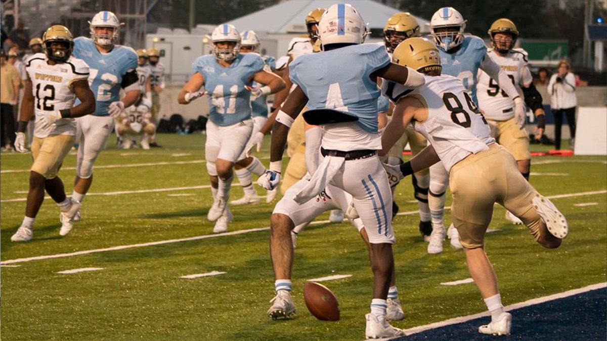 CitadelSports's tweet photo. ⏪RECAP POLL⏪

Vote in the poll below for the ‘21 @CitadelFootball season play of the year!

🏈 Campbell’s 84-yrd punt vs ETSU
🏈 Webb’s 80-yrd TD to open scoring vs VMI
🏈 Poole’s broken up pass in OT win vs Wofford
🏈 Llewellyn’s game winning TD vs Chattanooga 

#OurMightyDogs https://t.co/ftPDbYlXTG