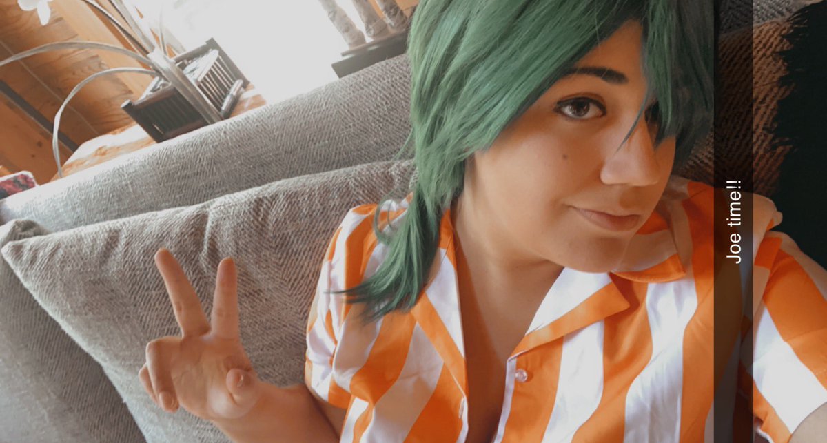 TensOffline's tweet photo. HAPPY BIRTHDAY TO MY FAVORITE HIMBOOO
Literally Joe means the world to me so I was super excited to break him out for the first time this weekend!!
#SK8THEINFINITY #joecosplay #kojironanjo https://t.co/Twx87OB3ba