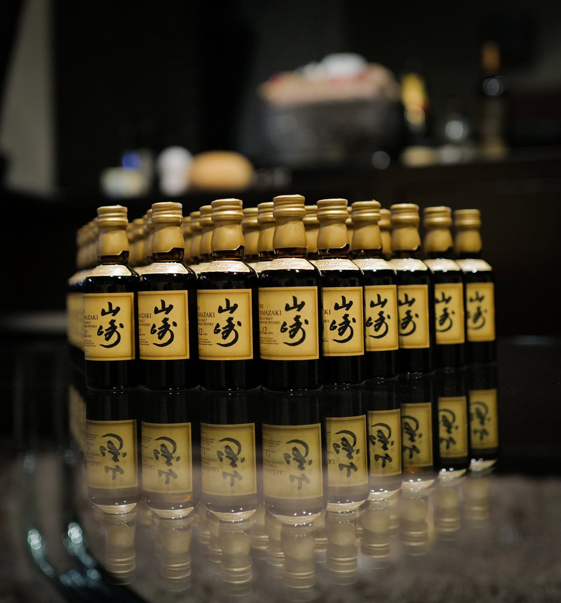 nfukuda0613's tweet photo. My collection
50ml bottles of YAMAZAKI aged 12years 🤗
#ウイスキー #山崎12年 #whisky https://t.co/3QMje0AKc8