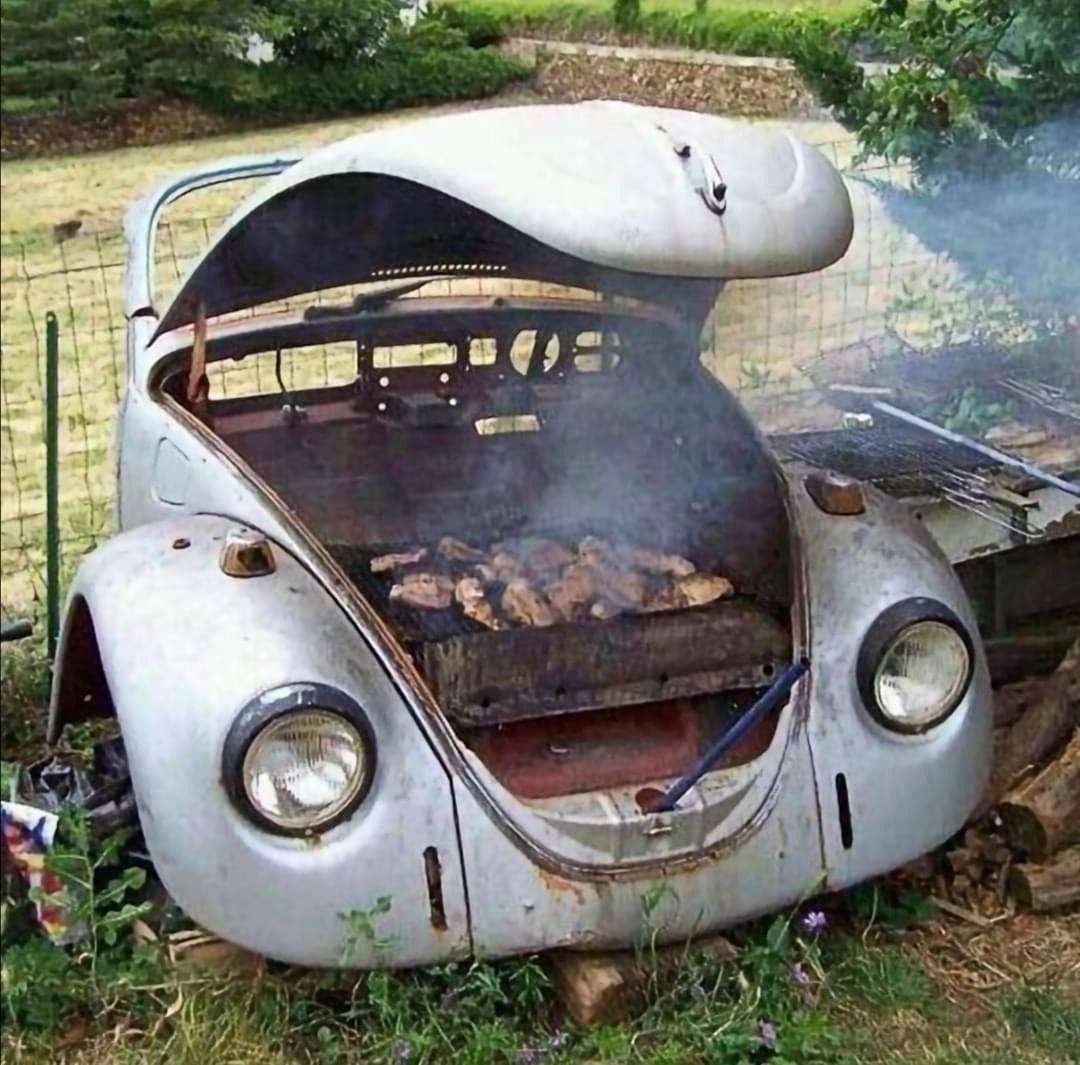 Гриль из автомобиля