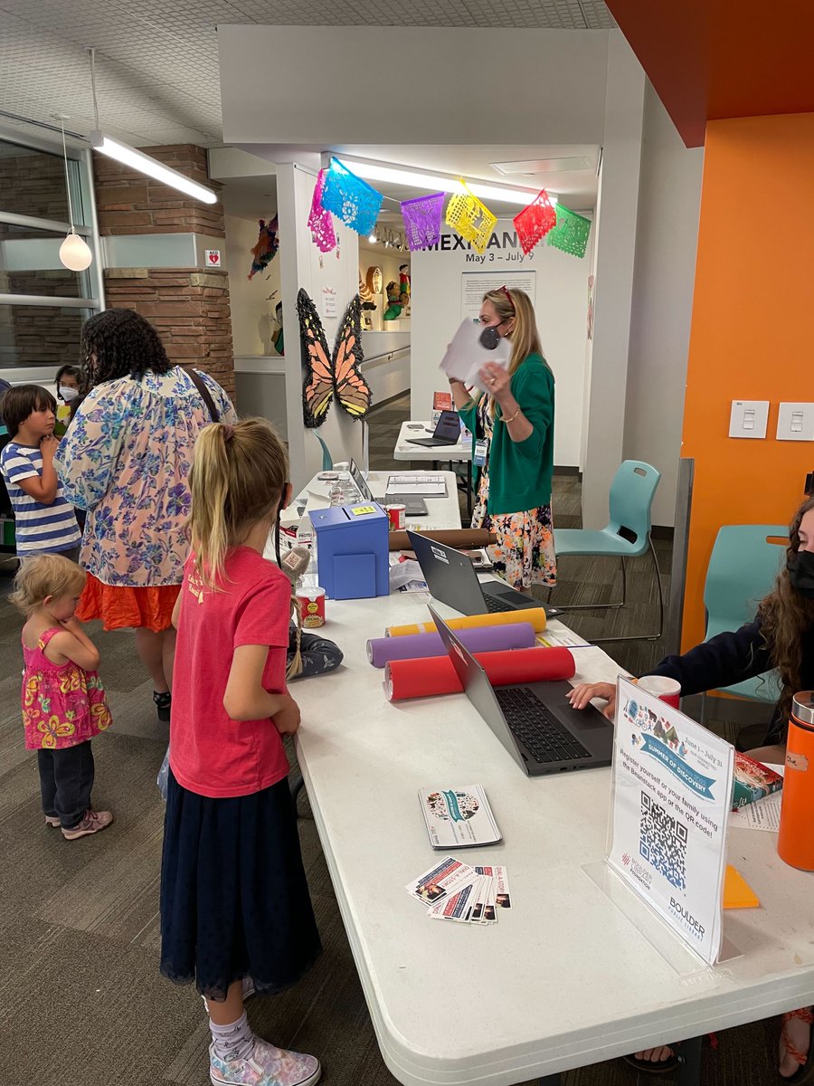 WeLoveBPLibrary's tweet photo. #Boulder library's wildly popular summer reading program helps kids maintain their skills. But year-round literacy programs - like Reading Buddies - have been paused due to budget cuts. A #LibraryDistrict will provide sustainable funding for the services we value. https://t.co/FbOQgoX3rm