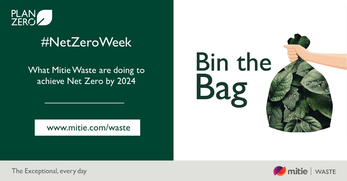 MitieWaste's tweet photo. What are we doing to reach #NetZero by 2025?

The implementation of ‘Bin the Bag®’ means we are cutting out the use of single use plastics. This saves 40,000 bin bags and 3 tonnes of CO2 a year which is fundamental to achieve our goal of net zero by 2025. 
https://t.co/g4Kzo6V1ho https://t.co/EcOsGBHud7