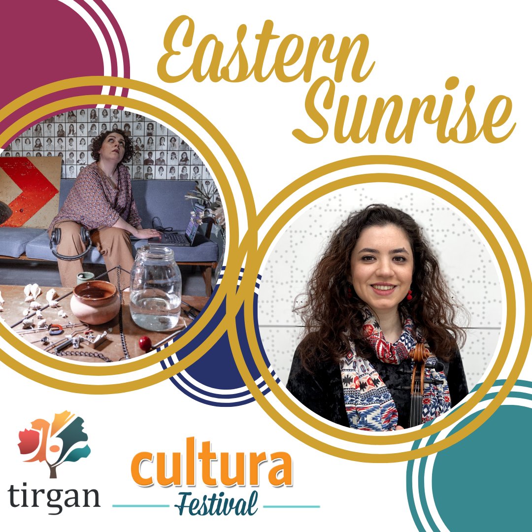 Eastern Sunrise is performing at 6:30pm tomorrow, a newly established group featuring Aida Khorsandi with Electronics and Behnoosh Behnamnia with Kamancheh.