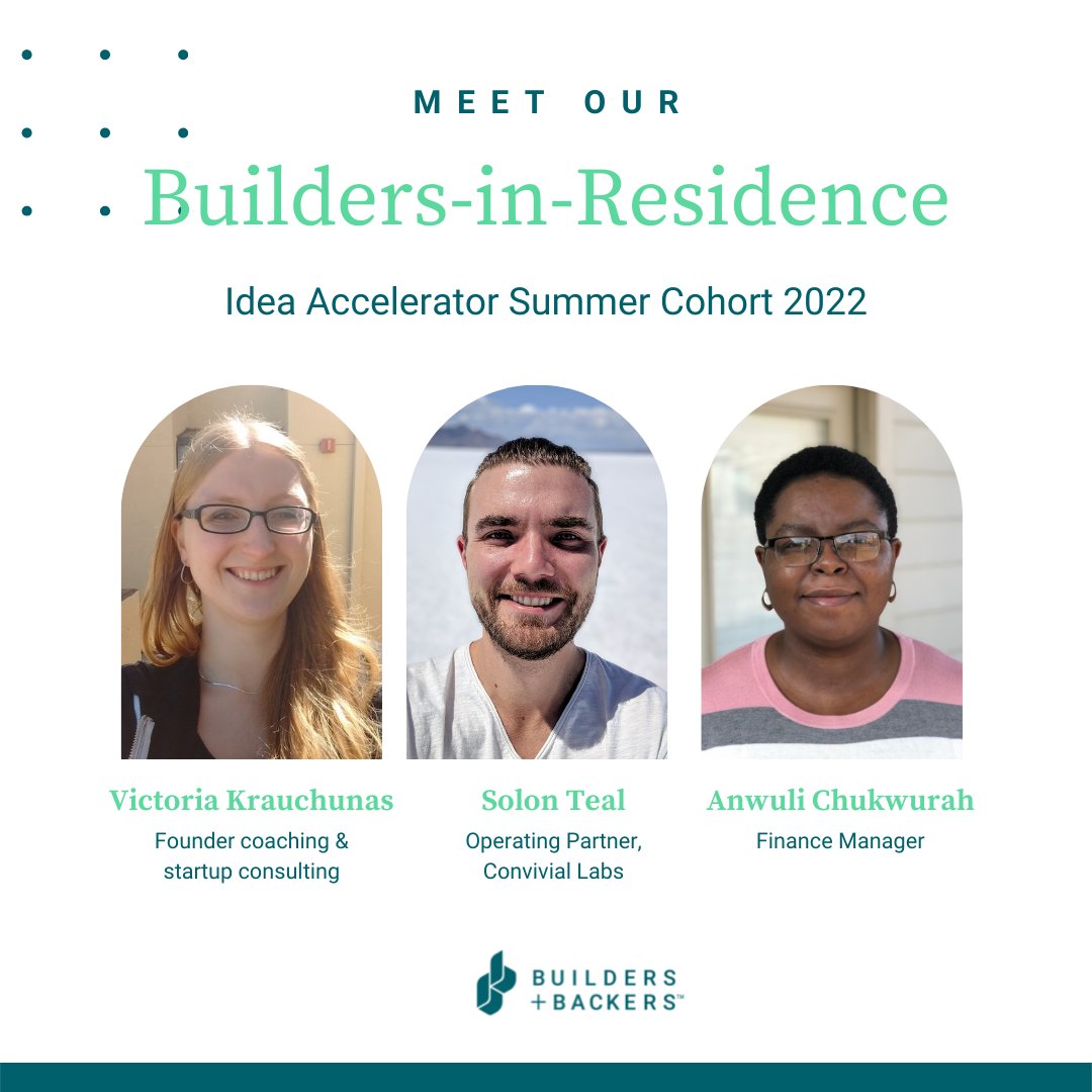 Builders + Backers tweet media