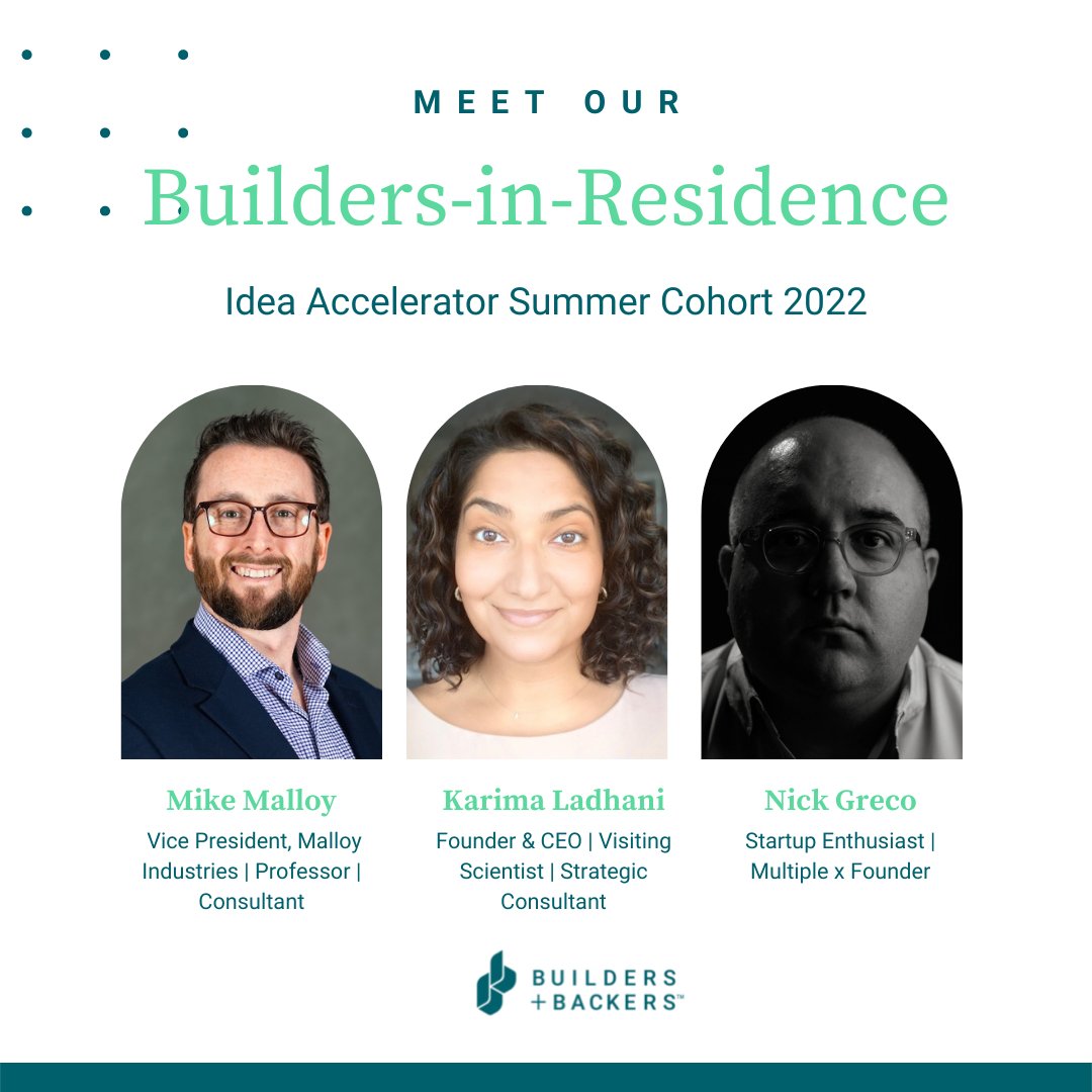 Builders + Backers tweet media