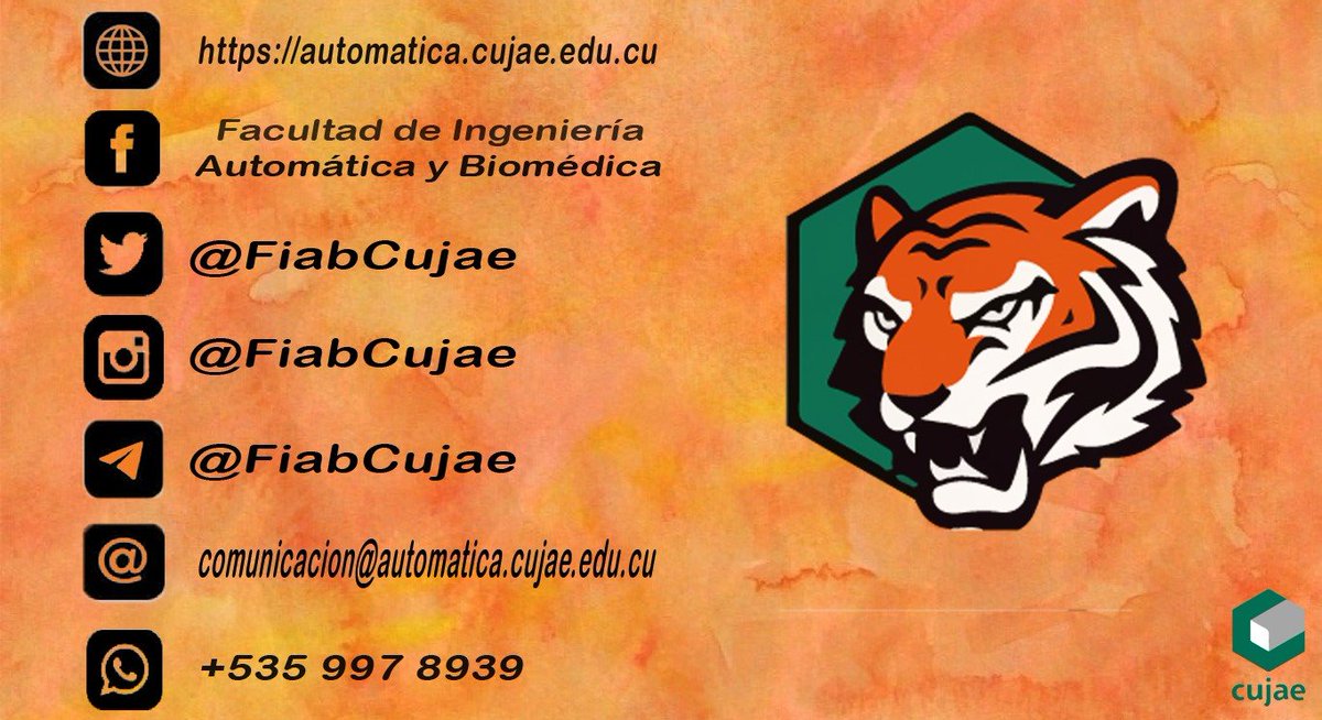 Facultad de Automática y Biomédica CUJAE tweet media