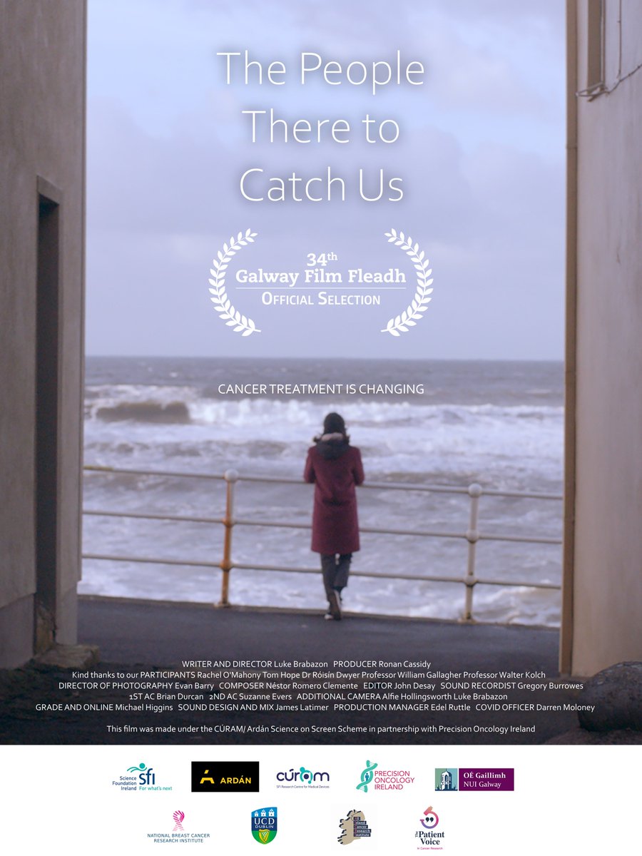 Fantastic premiere @GalwayFilmFleadh of 'The People There to Catch Us' directed by Luke Brabazon & produced by Ronan Cassidy. Really wonderful to have Tom Hope & Rachel O’Mahony there! @ardan_ie @PrecisionOncIre @NUIGalwayMed @NUIGalwayPress @ScreenScience shorturl.at/CDKLZ