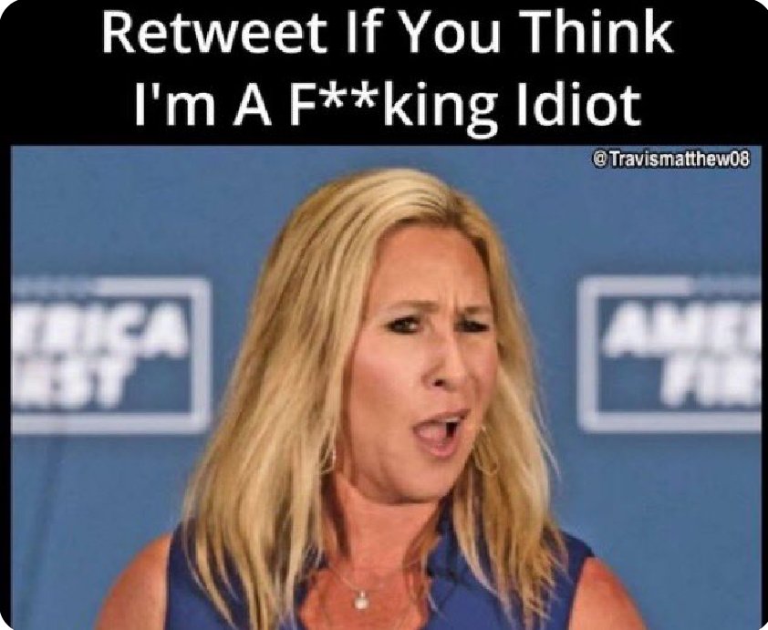 <a href="/RepMTG/">Rep. Marjorie Taylor Greene🇺🇸</a> You are 👇!!! Impeach this 🖕