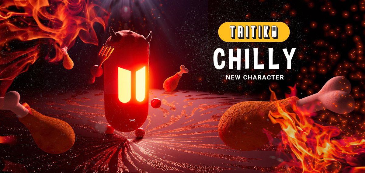 TaitikoOfficial's tweet photo. > Cool down unsuccessful
> Dropping Chilly in 3...2...1...
#TrollToEarn #Gaming #Blockchain https://t.co/JJTB5YdQIY