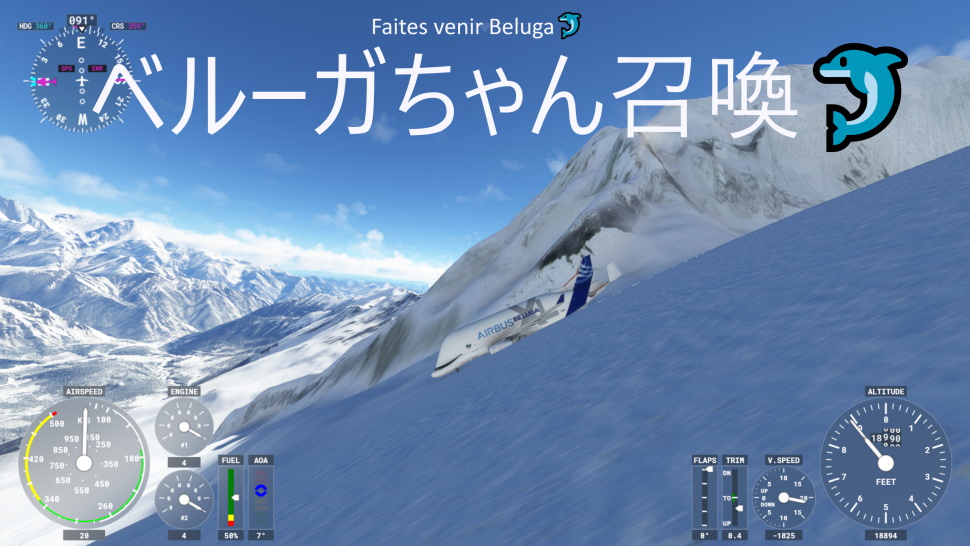 AvionChibi's tweet photo. 🏔⛄🏔 #Himaraya をグライダーでのんびり飛んで涼をとって🐬ベルーガちゃんで斜面すべりおり遊びをしました☺️ 優雅でお金持ちみたいだなと思いました☺️
#BelugaModPlease for #MSFS2020 #BelugaXL #Discus2c https://t.co/zHNU2Oxa71