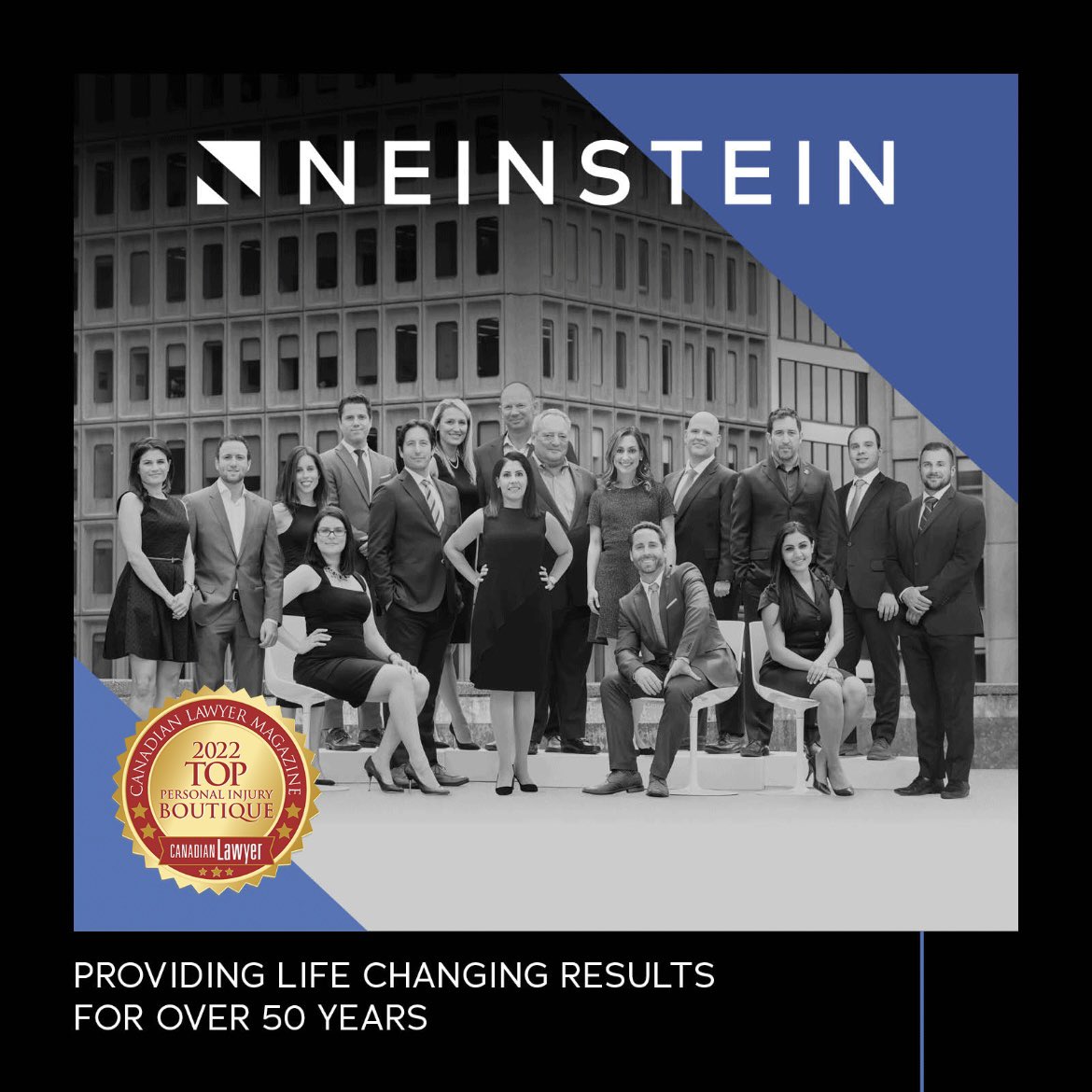 We transform the lives of catastrophically injured people across the country with our outstanding advocacy. We would be honored to be recognized by our colleagues as one of the Globe & Mail’s Best Personal Injury Law Firms.  bit.ly/GM_survery 

#lifechangingresults