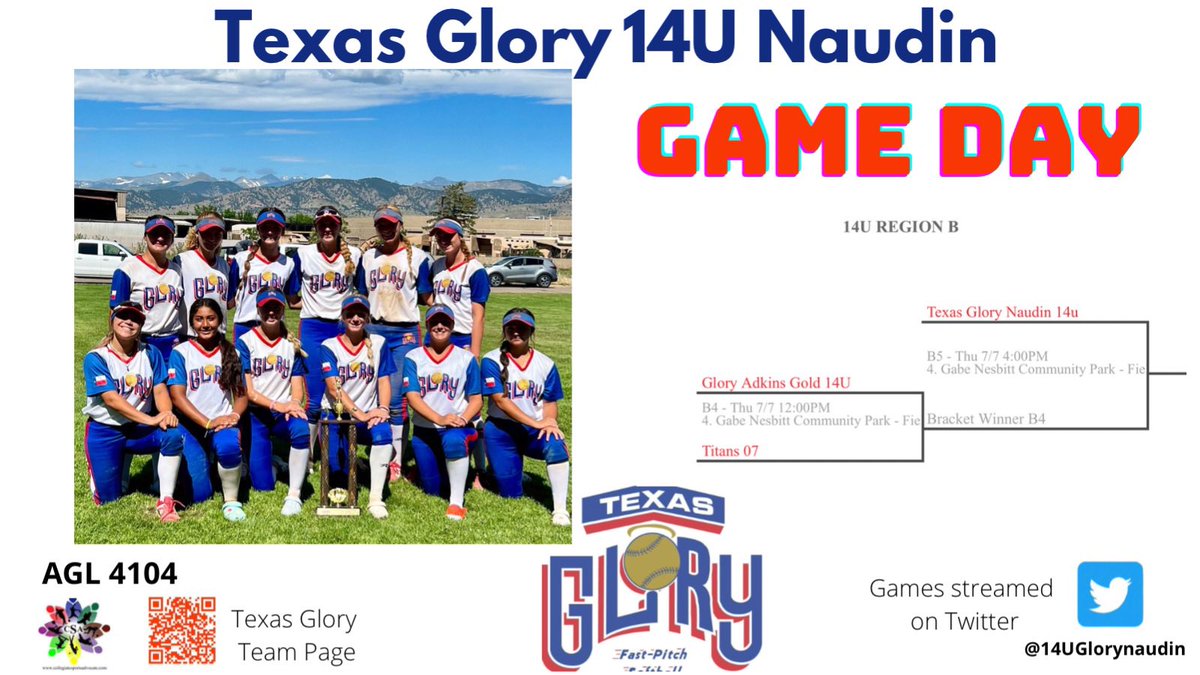 HSNaudinVelaz's tweet photo. Let’s do this Ladies!!! Let the fun begin.
#TeamCSA #NCAASoftball #Softball #fightogether #Uncommitted @CSA_Athletes #TFLSummerChampionship
@Texasglory @14uGloryNaudin @mimi_k23 @EdNaudin https://t.co/lshdDwiLaY