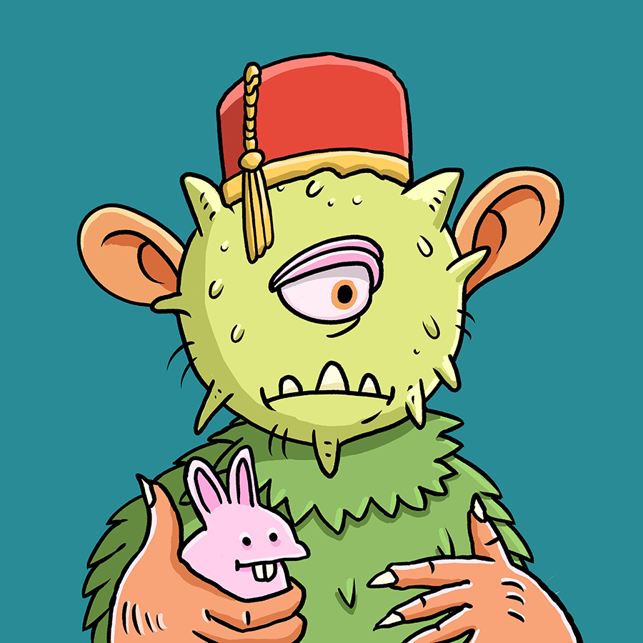 Fluffy Cyclopes - Free WL mint (@fluffycyclopes) on Twitter photo A Doodle ran away from the community (tired of so many fluffy things) and fell in love with a Gobblin boy at the #NFT NYC party...
The Fluffiest Ugliest creature in the #Ethereum blockchain was born! 👁️ A Doodle ran away from the community (tired of so many fluffy things) and fell in love with a Gobblin boy at the #NFT NYC party...
The Fluffiest Ugliest creature in the #Ethereum blockchain was born! 👁️