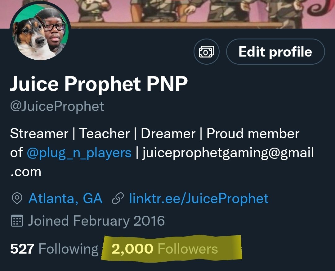 JuiceProphet's tweet photo. Aye I appreciate y'all so much ❤️
I really wanted this to come naturally (which is why you didn't see me saying anything about it) and I'm glad it did.
Got something in the works for this. #Juice2k https://t.co/70ZwiomZSi