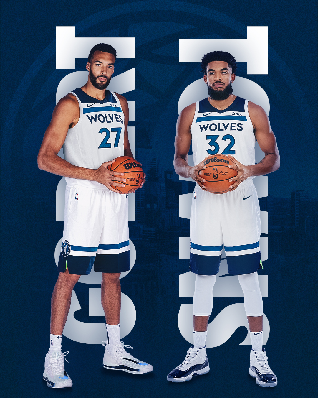 Timberwolves face pivotal season with Karl-Anthony Towns, Rudy