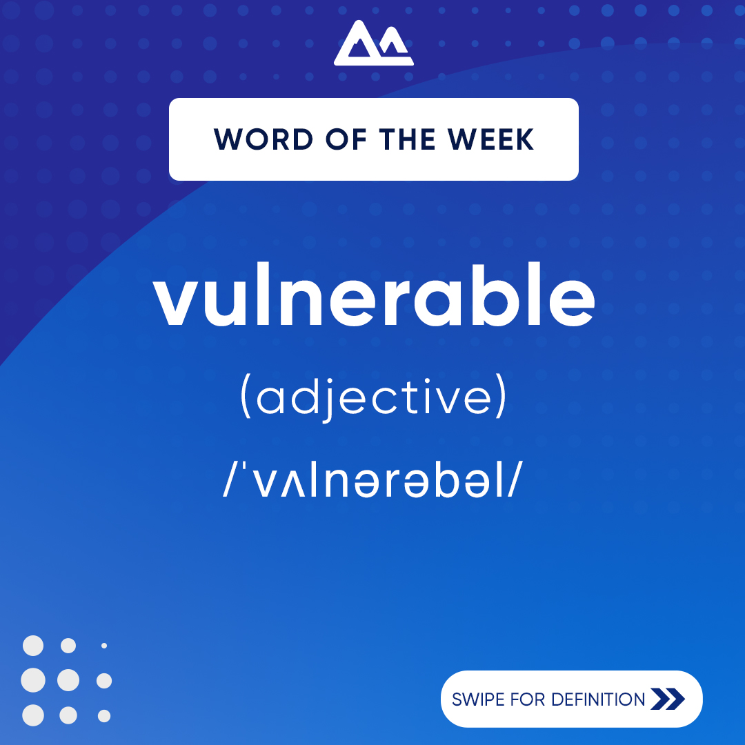 WeAre_Pinnacle's tweet photo. What is something you would describe as VULNERABLE? List them in the comments👇 https://t.co/R2S1slZFxw