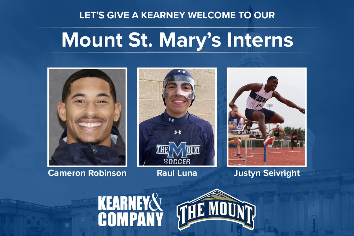 Kearneyandco's tweet photo. We're so happy to have our interns from @BryantUniv, @DeSales, and @MSMU! Don't forget! Weโve been nominated for @wayup's 2022 Top 100 Internship Programs List! Click the link to cast your vote now: https://t.co/hxq4H0hDye.
#KearneyInterns #WhyKearney https://t.co/cQlqMkuOeF
