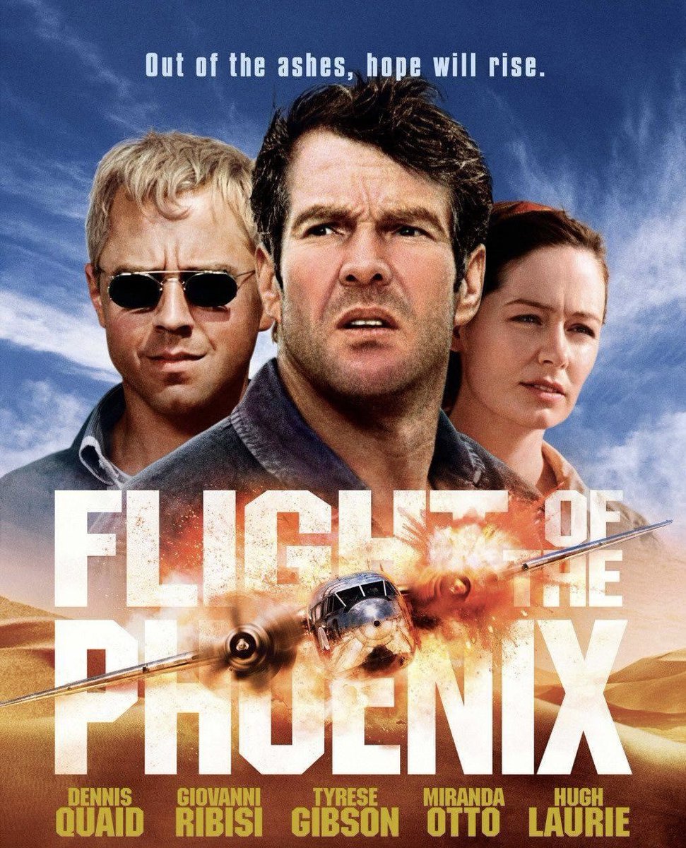 #NowWatching : Flight of the Phoenix (2004)
#Rewatch
#FlightOfThePhoenix
#DennisQuaid
#GiovanniRibisi
#FilmTwitter