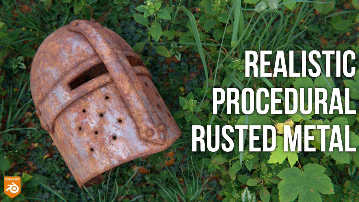 RudyMichau's tweet image. New tutorial about #material , #blender and #materializer !
▶️ youtu.be/psmnzNXRYnE
Learn how to make procedural realistic rusted metal with in #b3d with your favorite #addon