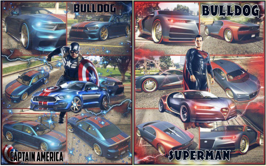 Bulldog_TM_GTA's tweet photo. 🦁 DROP TO FRIENDS PS4 🦁
📆 FRIDAY 8/7/22 
⏰ From 6:30 PM (🇮🇹 time)

🇺🇸 Shelby Mustang x Captain America

⚡Bugatti Chiron x Superman 

🚘 Buffalo STX 
🚘 Nero

🆔 HOST:  xBull_Lionx (Id who will invite in the com)

🆔 TITAN:  Anawack2P4 

👍🏼LIKE &amp; RT♻️
💥FOLLOW  @bulldog_lion https://t.co/oChJKOSdgS