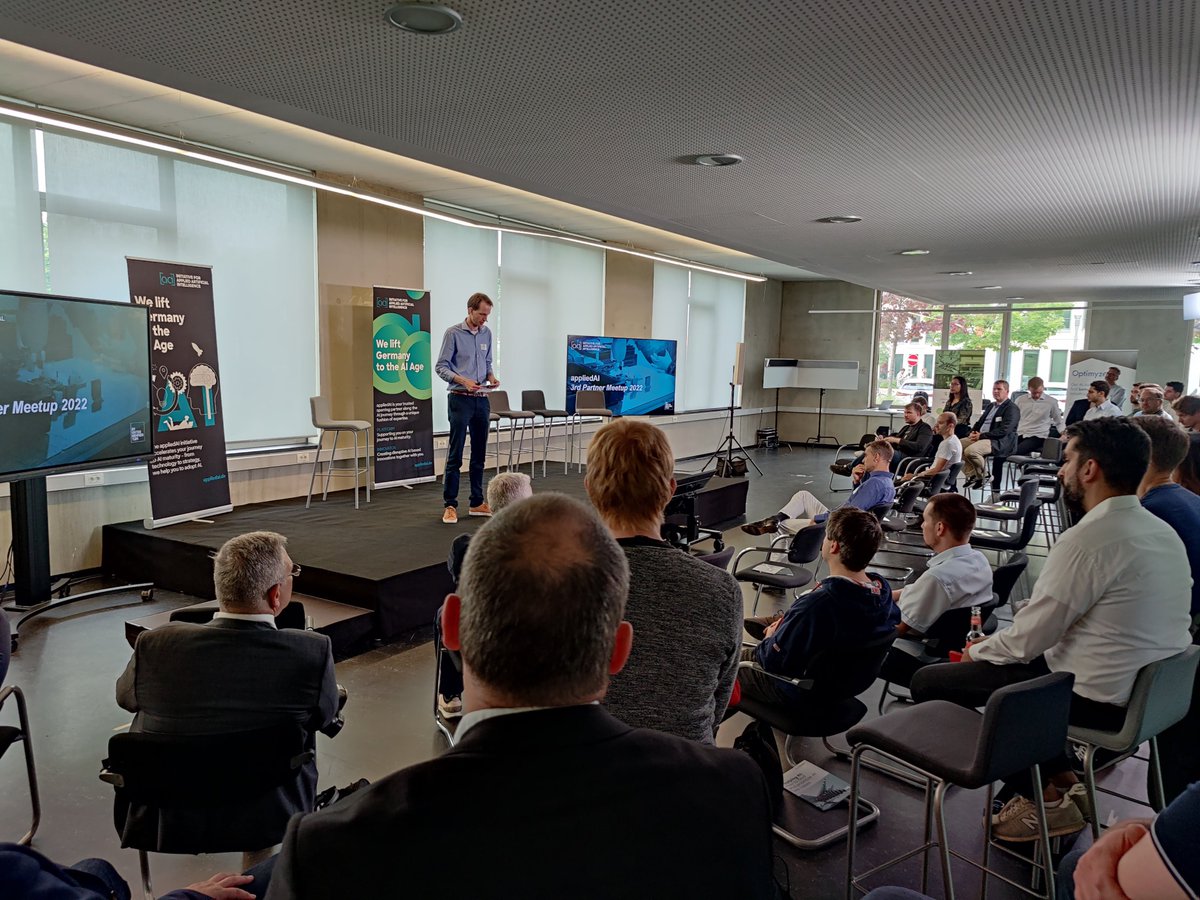 GaussML's tweet image. We&apos;re presenting at the 3rd #appliedAI Partner Meetup today.
#AI for #manufacturing