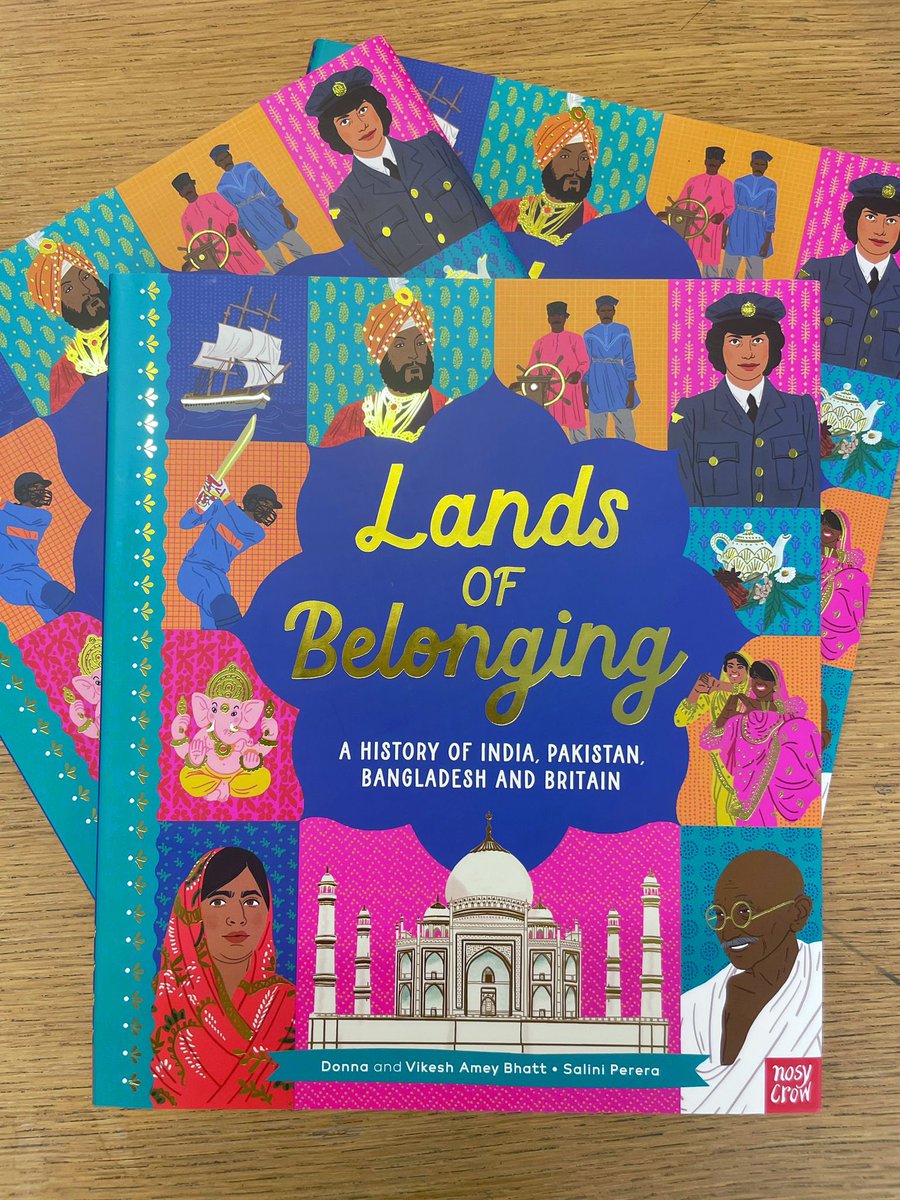 watsonlittle's tweet photo. Happy Publication Day to @Doonkris and @MisterBhatt, the beautiful #LandsOfBelonging is out today! 🎉 Get your copy of this brilliant book, here: https://t.co/BlvDtCqlZG https://t.co/1w91uLWqEZ